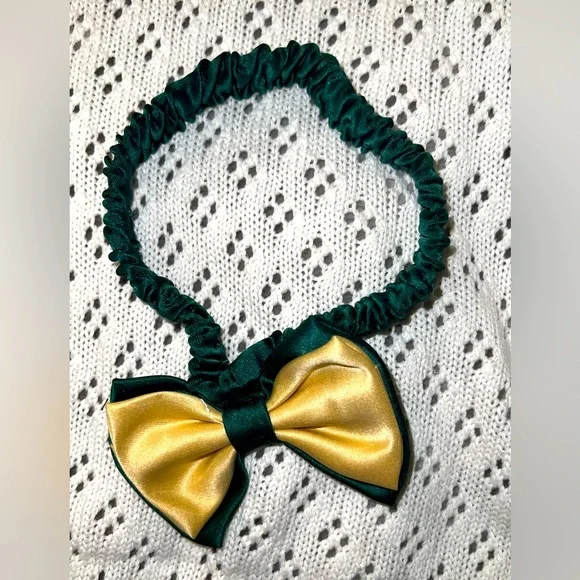 🤩 NEW ITEM! Green and Gold Toddler Girl Christmas dress - Picture 7 of 7
